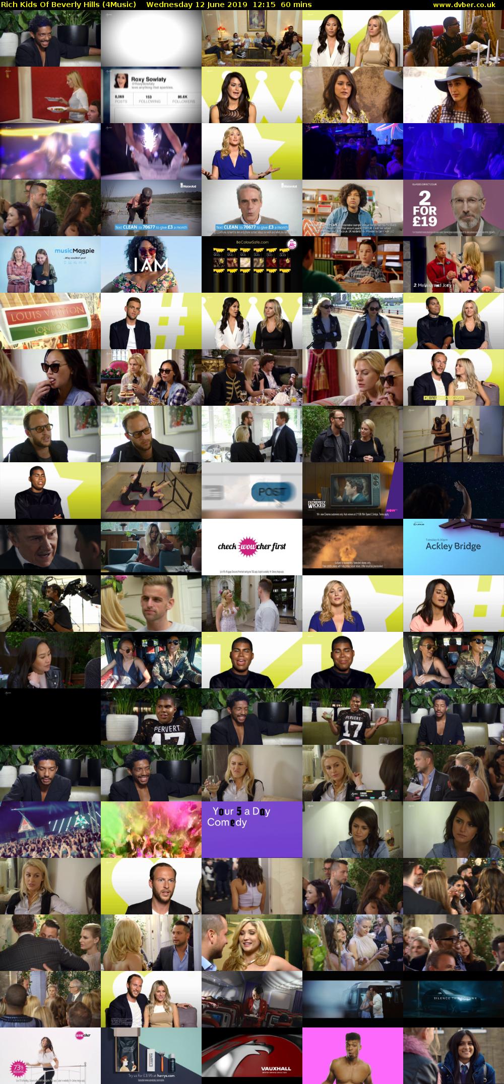 Rich Kids Of Beverly Hills (4Music) Wednesday 12 June 2019 12:15 - 13:15