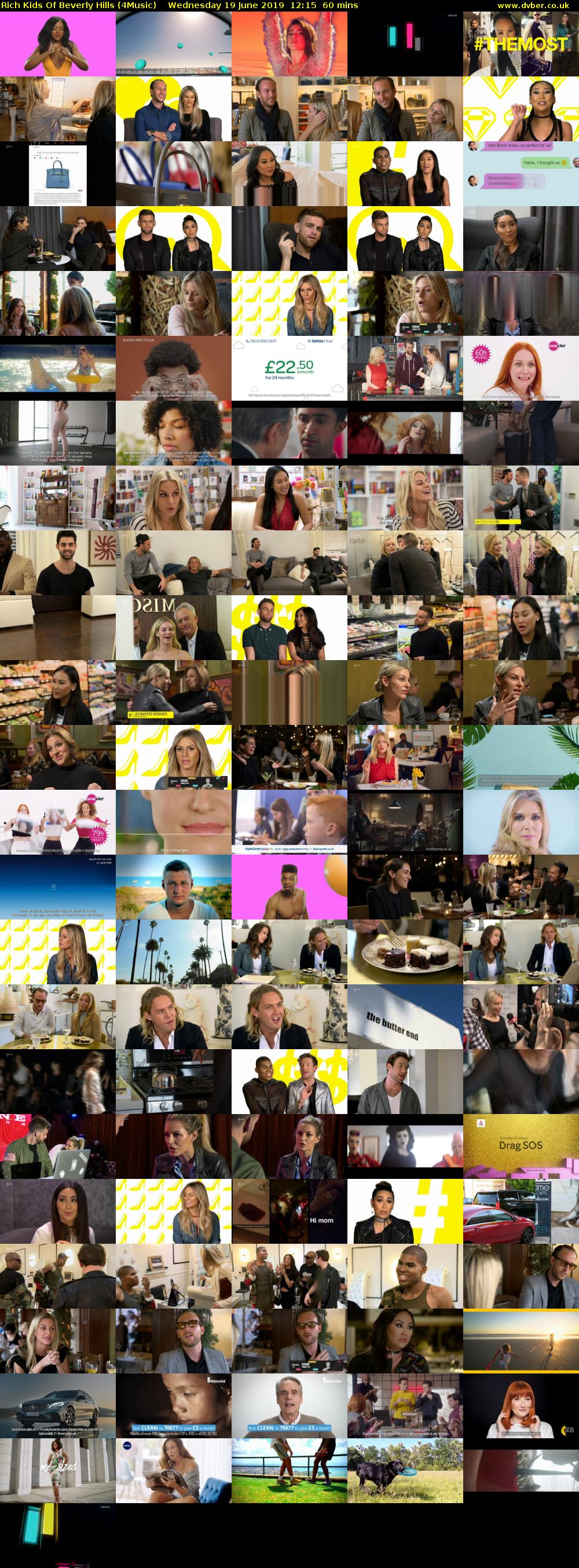 Rich Kids Of Beverly Hills (4Music) Wednesday 19 June 2019 12:15 - 13:15