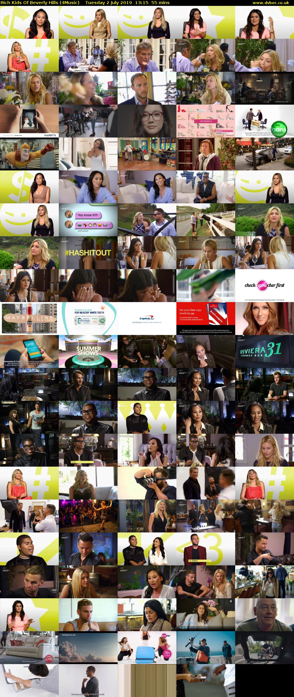 Rich Kids Of Beverly Hills (4Music) Tuesday 2 July 2019 13:15 - 14:10