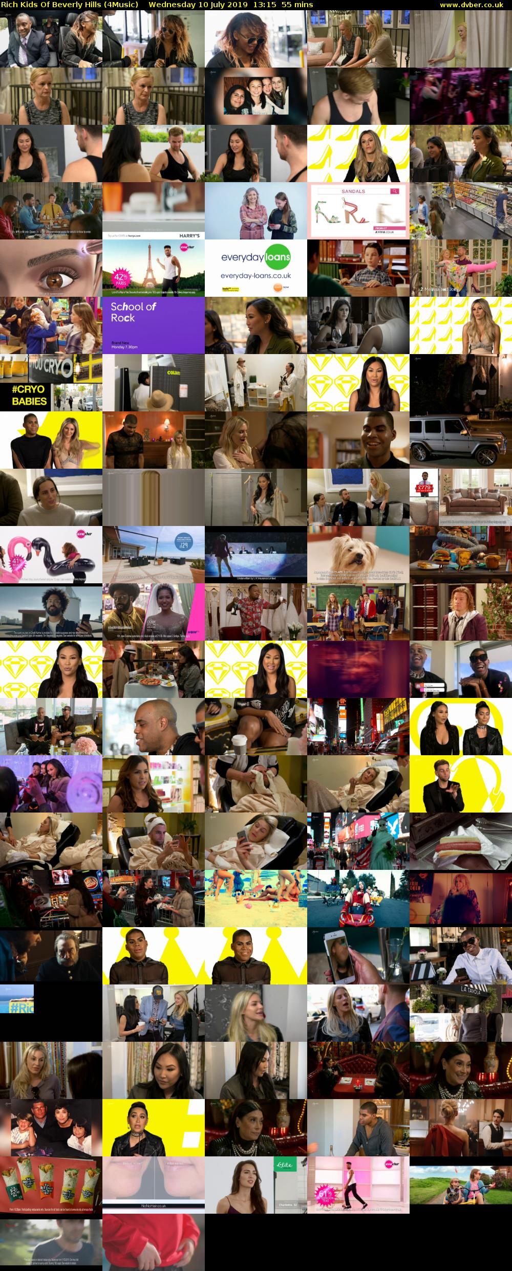 Rich Kids Of Beverly Hills (4Music) Wednesday 10 July 2019 13:15 - 14:10