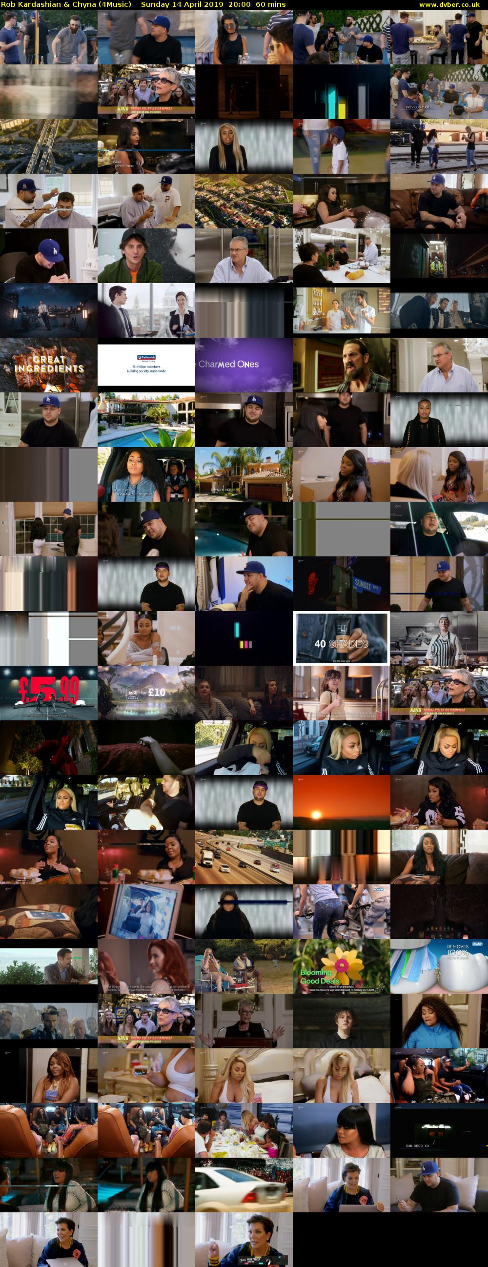 Rob Kardashian & Chyna (4Music) Sunday 14 April 2019 20:00 - 21:00