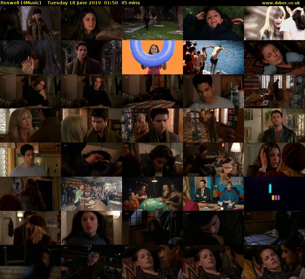 Roswell (4Music) Tuesday 18 June 2019 01:50 - 02:35