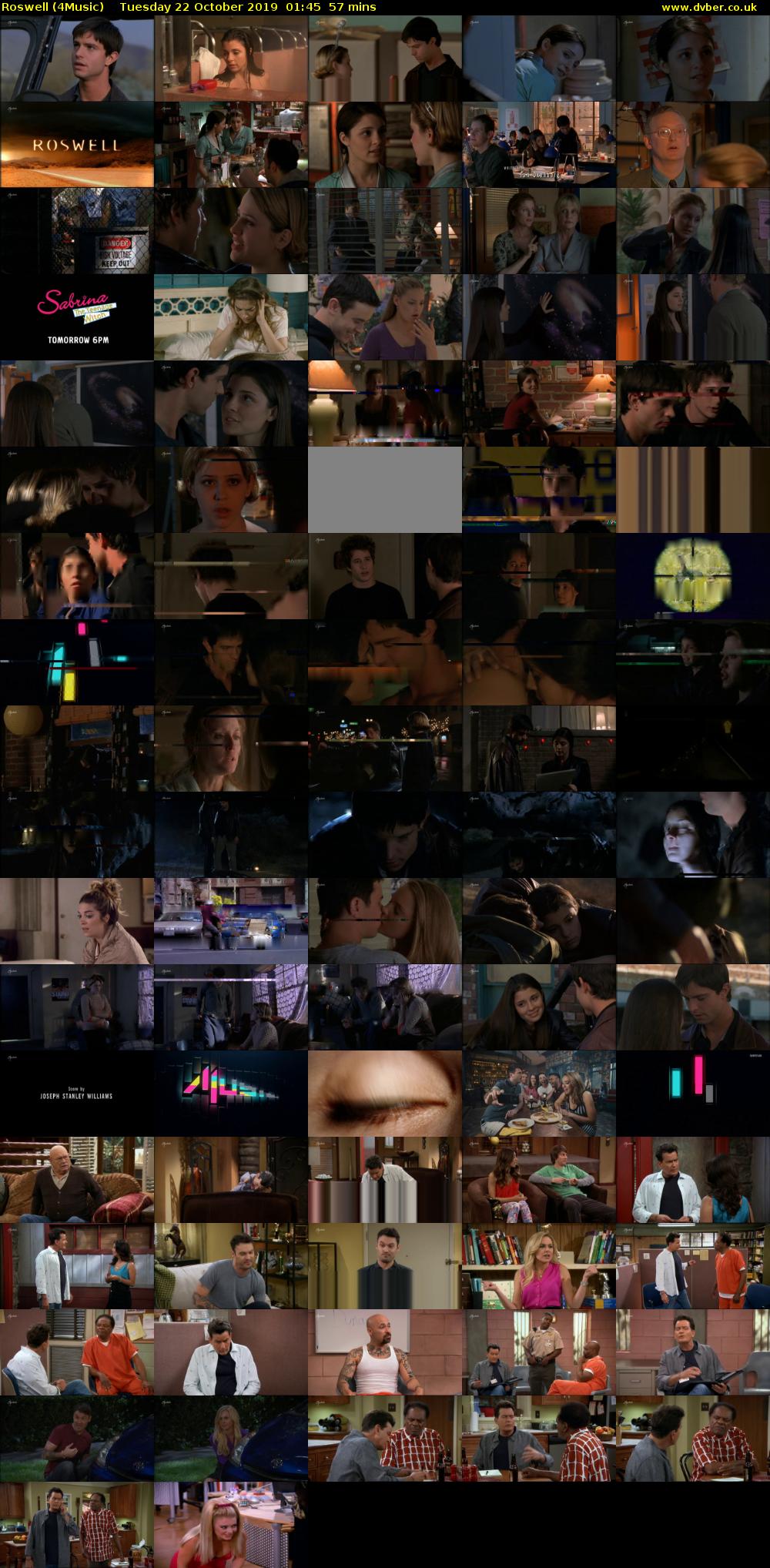 Roswell (4Music) Tuesday 22 October 2019 01:45 - 02:42