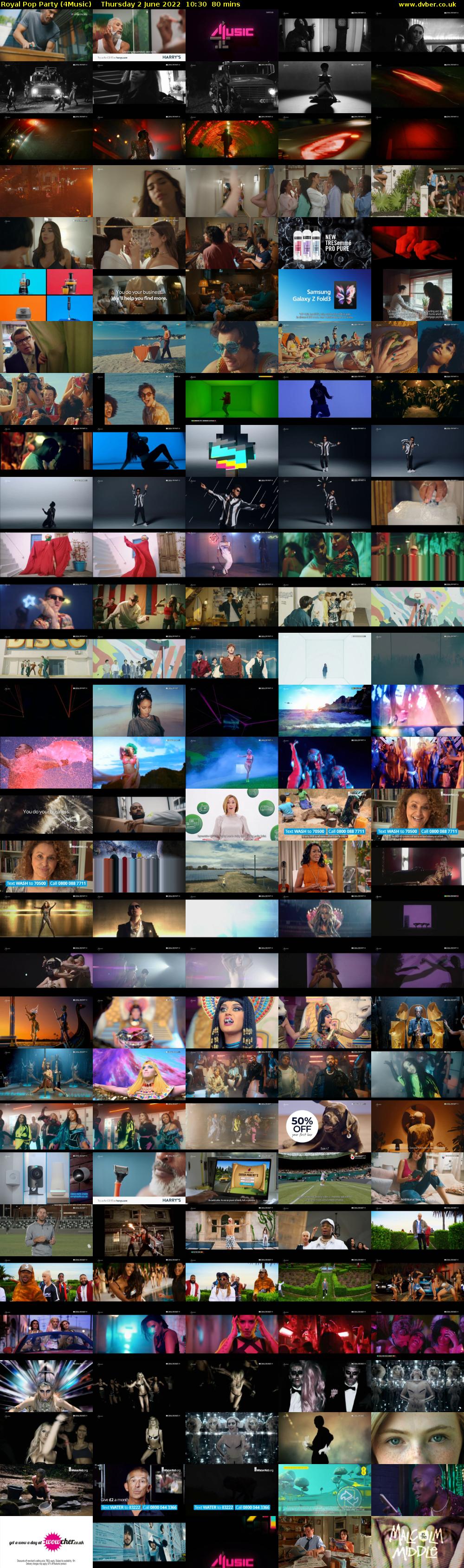 Royal Pop Party (4Music) Thursday 2 June 2022 10:30 - 11:50