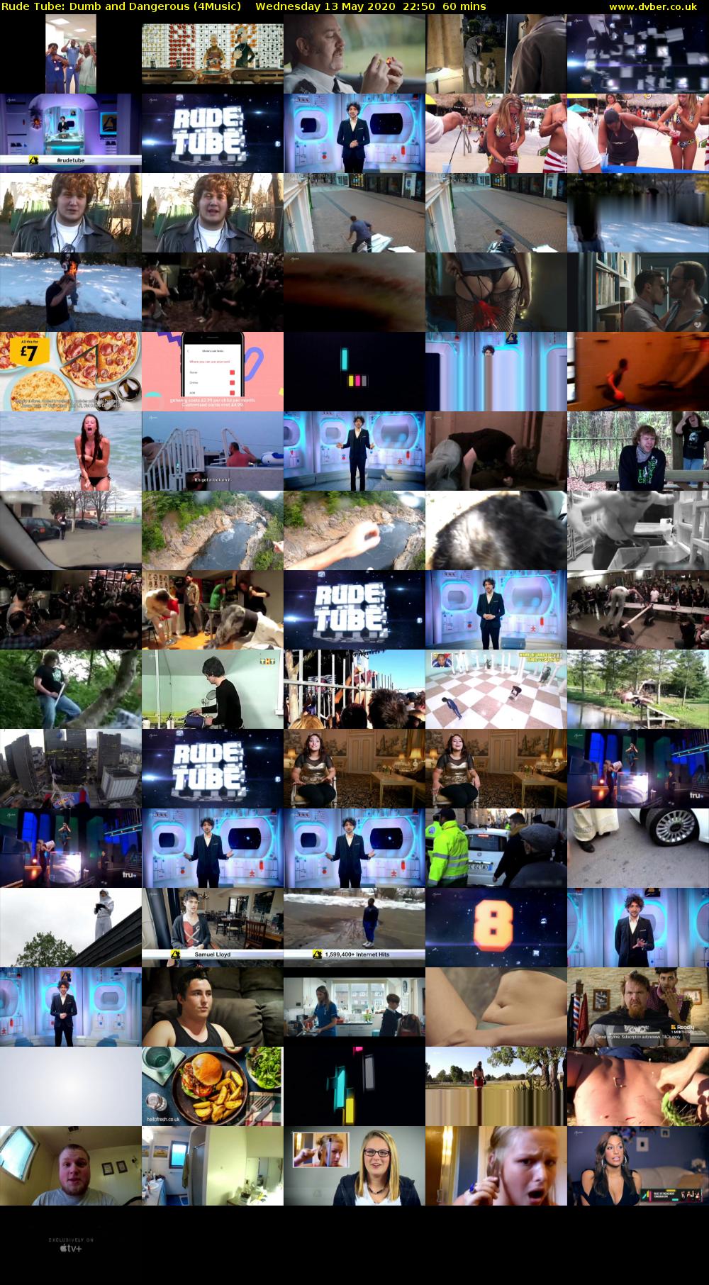 Rude Tube: Dumb and Dangerous (4Music) Wednesday 13 May 2020 22:50 - 23:50