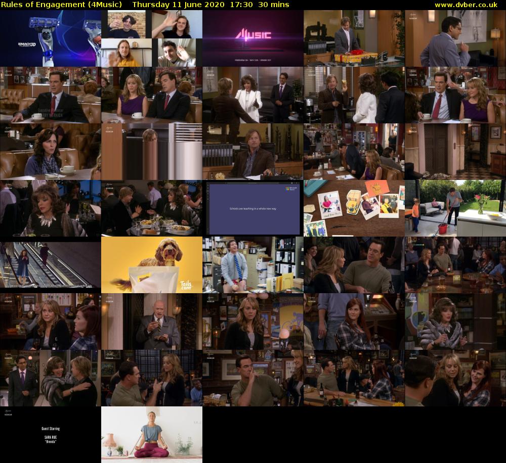 Rules of Engagement (4Music) Thursday 11 June 2020 17:30 - 18:00