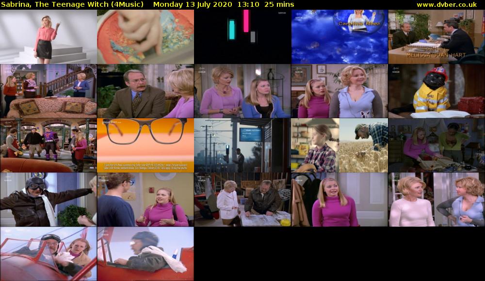 Sabrina, the Teenage Witch (4Music) Monday 13 July 2020 13:10 - 13:35