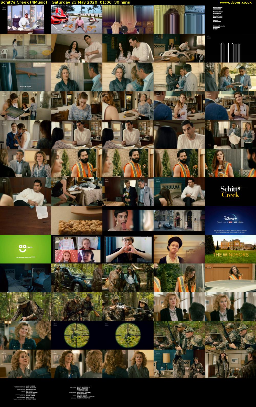 Schitt's Creek (4Music) Saturday 23 May 2020 01:00 - 01:30
