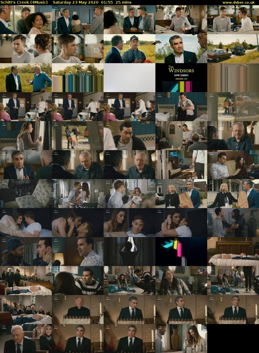 Schitt's Creek (4Music) Saturday 23 May 2020 01:55 - 02:20