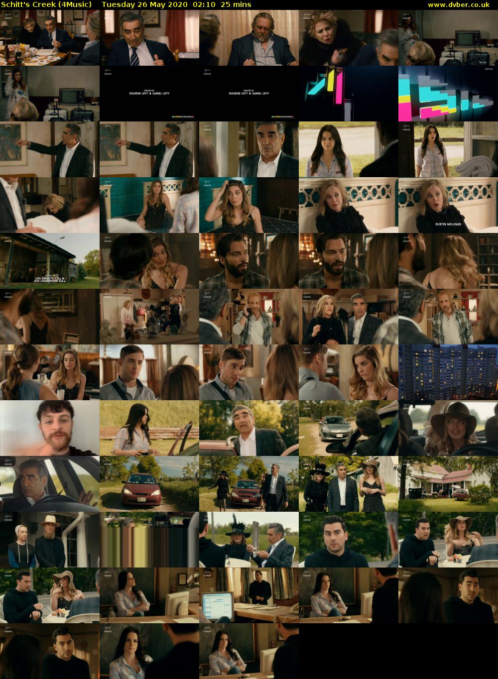 Schitt's Creek (4Music) Tuesday 26 May 2020 02:10 - 02:35