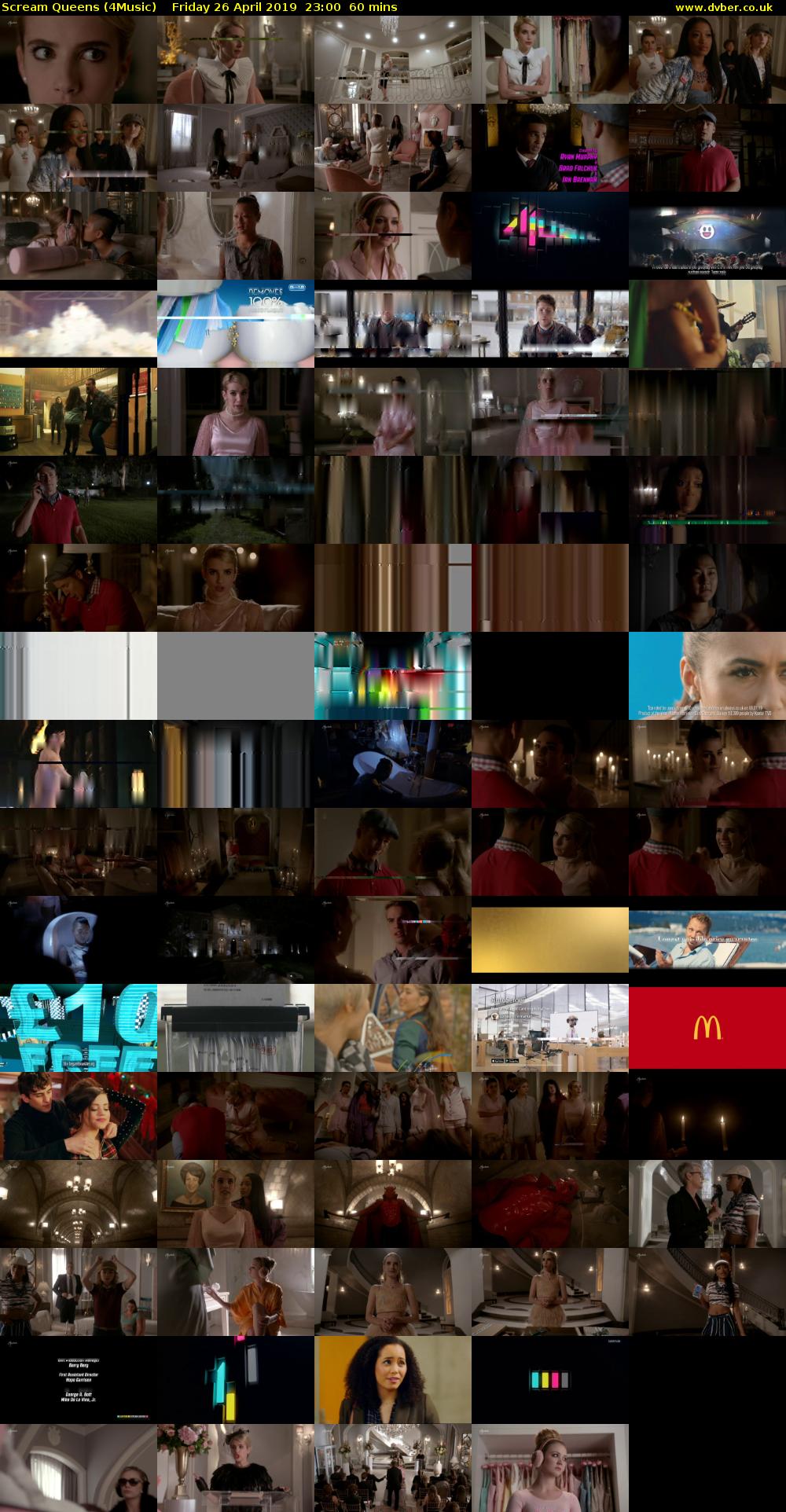 Scream Queens (4Music) Friday 26 April 2019 23:00 - 00:00