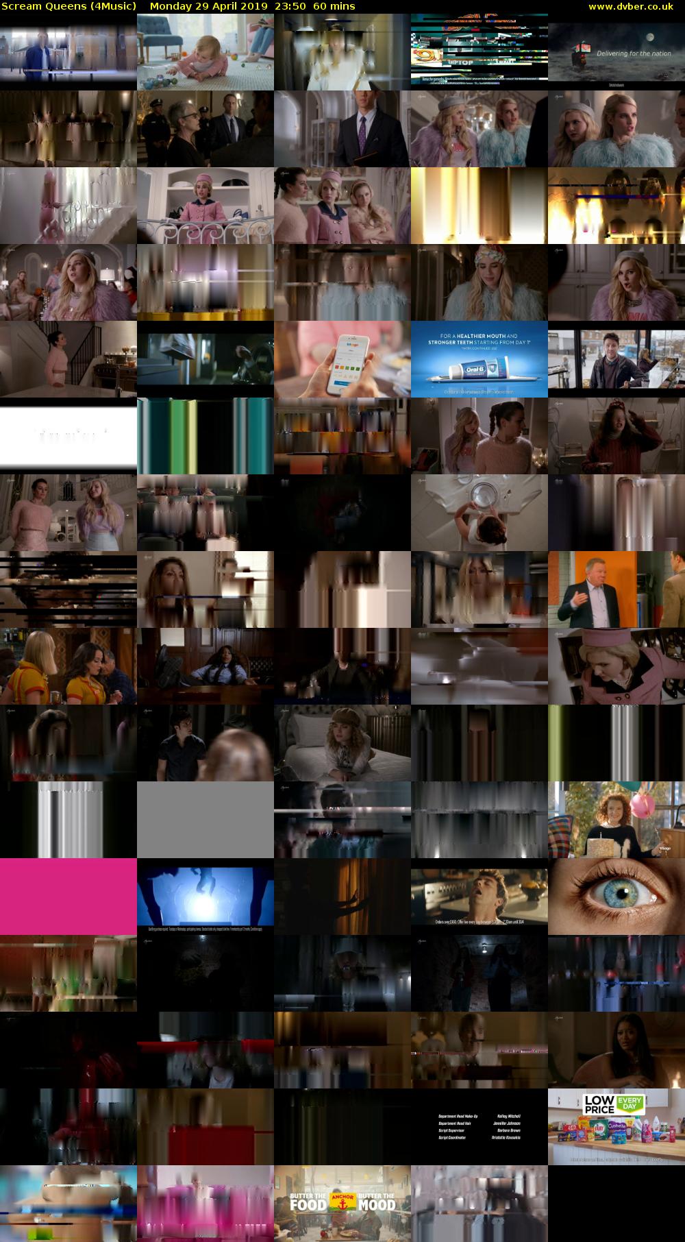 Scream Queens (4Music) Monday 29 April 2019 23:50 - 00:50