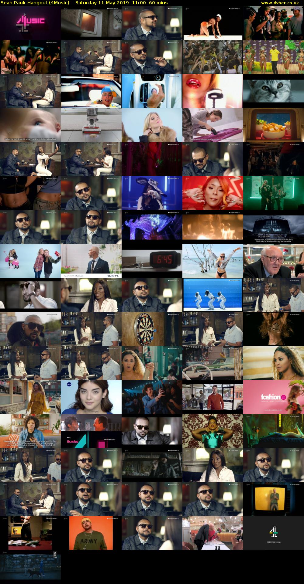 Sean Paul: Hangout (4Music) Saturday 11 May 2019 11:00 - 12:00