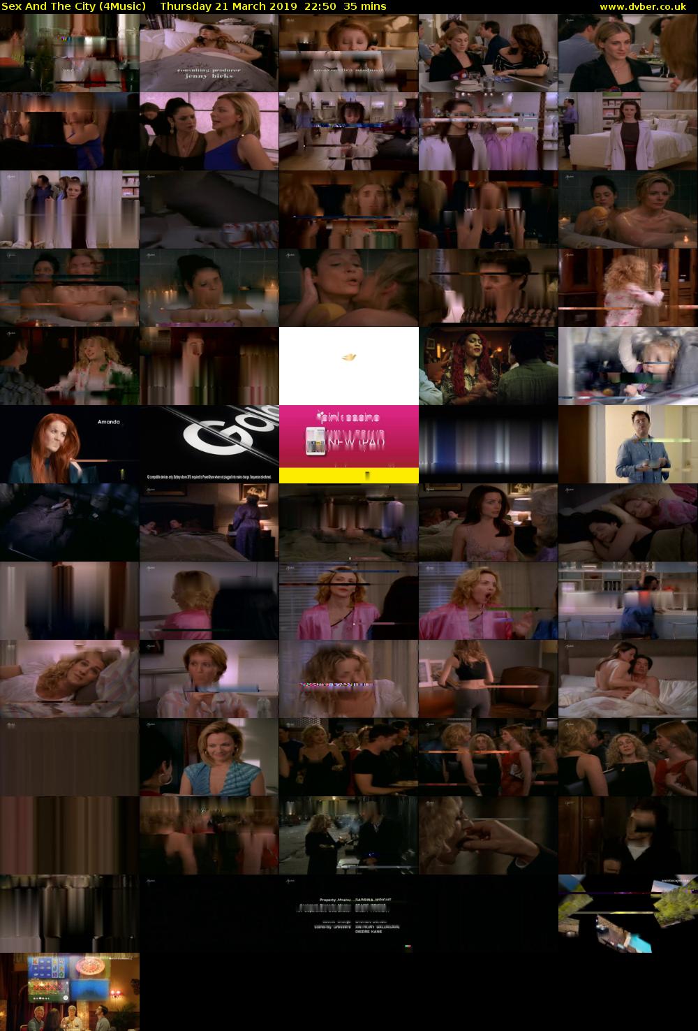 Sex And The City (4Music) Thursday 21 March 2019 22:50 - 23:25
