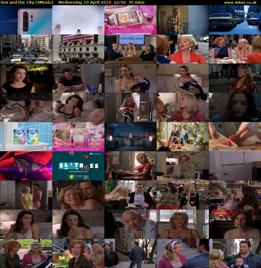 Sex and the City (4Music) Wednesday 10 April 2019 22:50 - 23:25