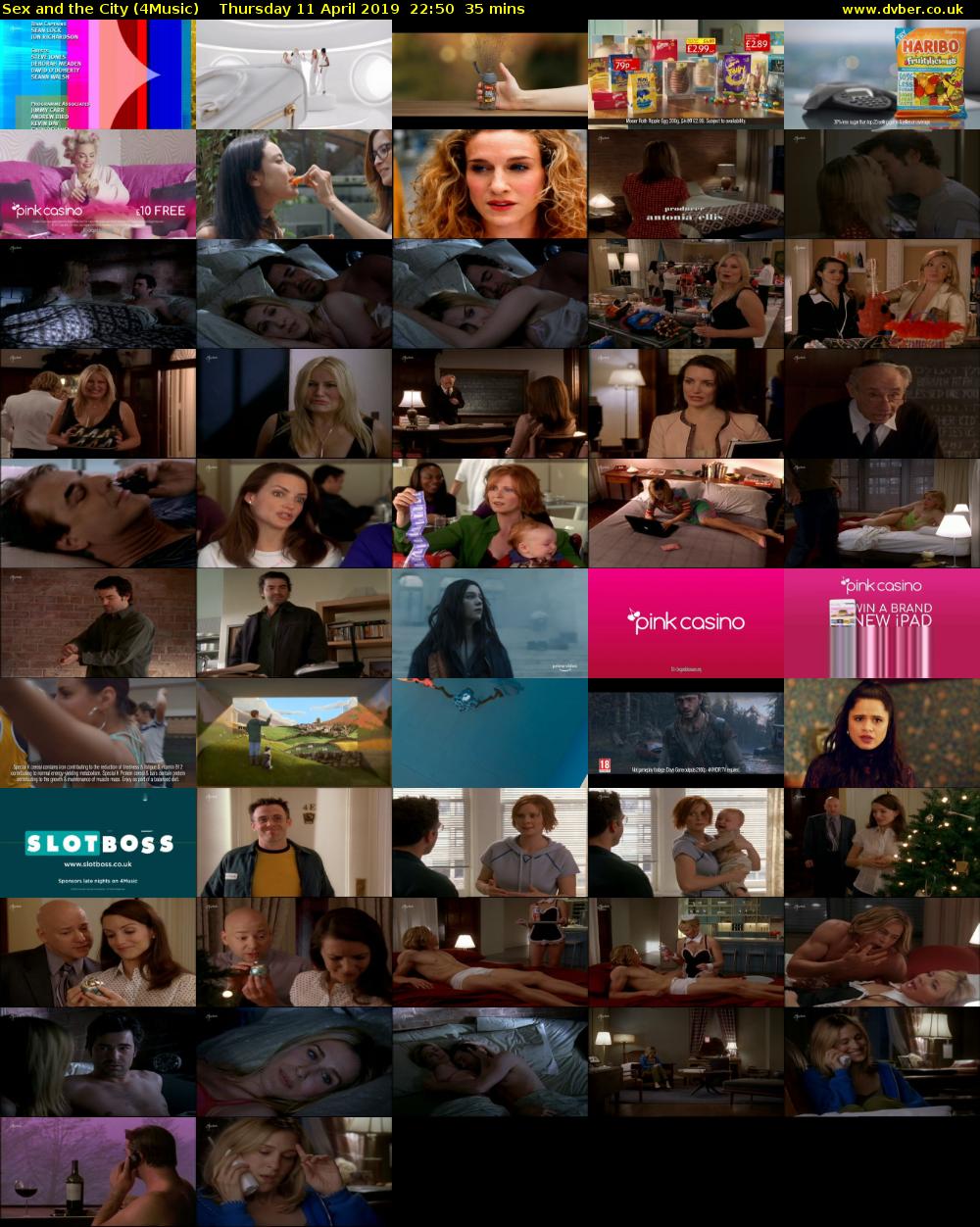 Sex and the City (4Music) Thursday 11 April 2019 22:50 - 23:25
