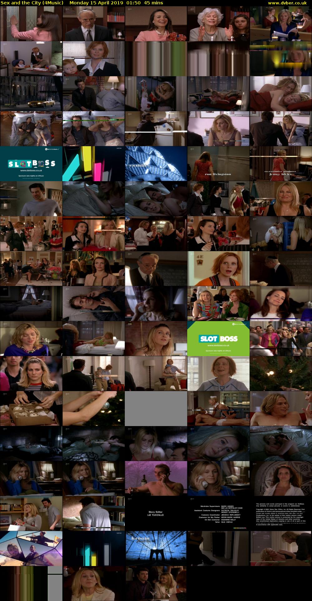 Sex and the City (4Music) Monday 15 April 2019 01:50 - 02:35