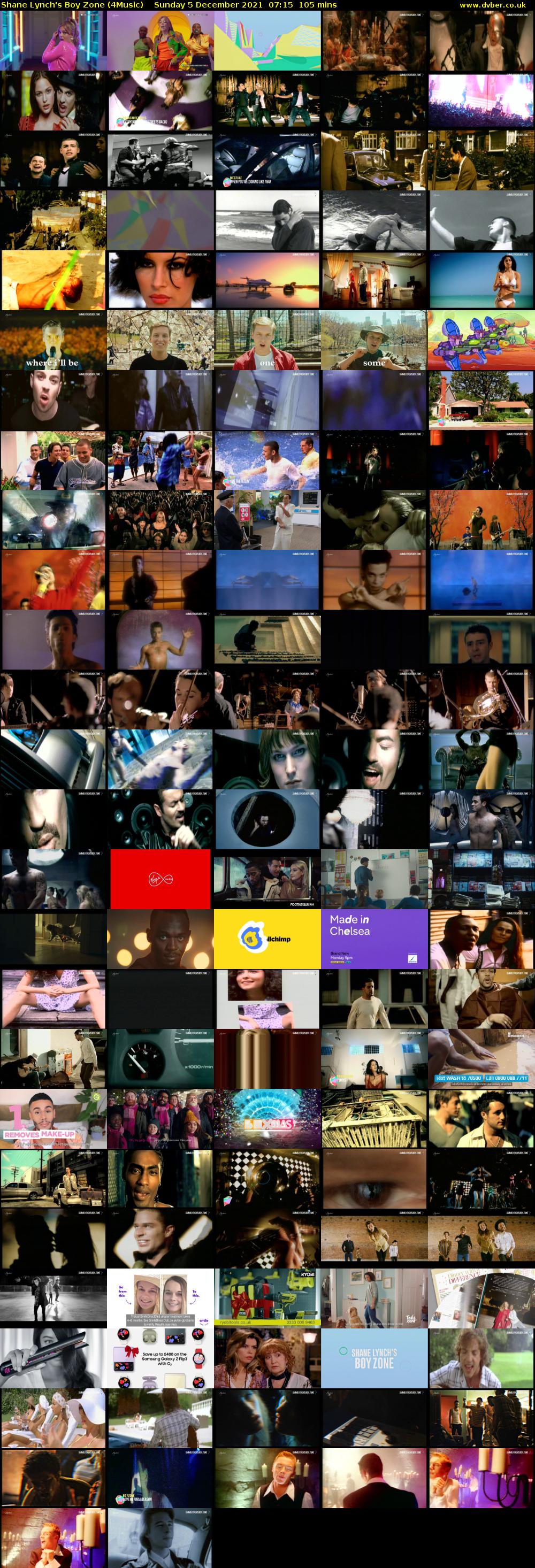Shane Lynch's Boy Zone (4Music) Sunday 5 December 2021 07:15 - 09:00