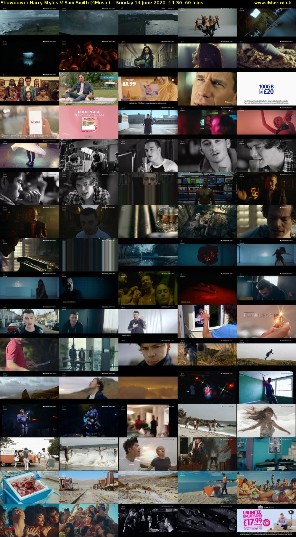 Showdown: Harry Styles V Sam Smith (4Music) Sunday 14 June 2020 14:30 - 15:30
