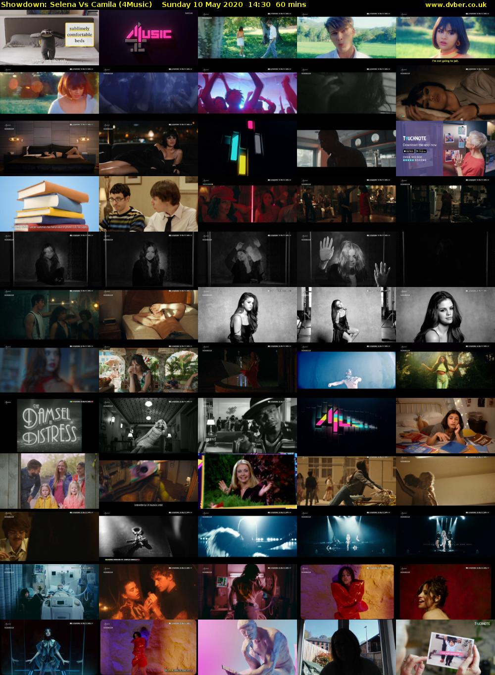 Showdown: Selena Vs Camila (4Music) Sunday 10 May 2020 14:30 - 15:30