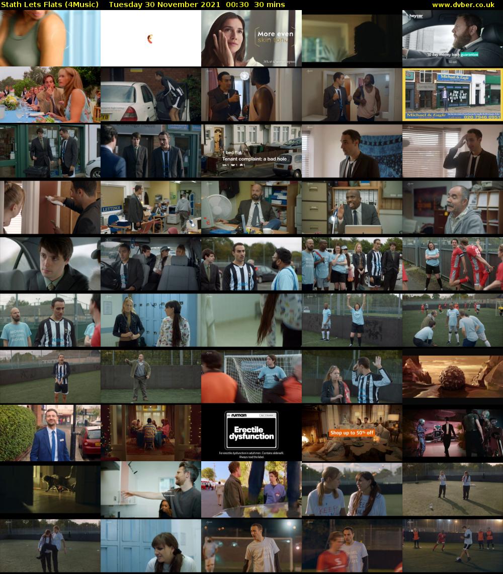 Stath Lets Flats (4Music) Tuesday 30 November 2021 00:30 - 01:00