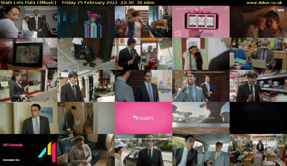 Stath Lets Flats (4Music) Friday 25 February 2022 22:30 - 23:00