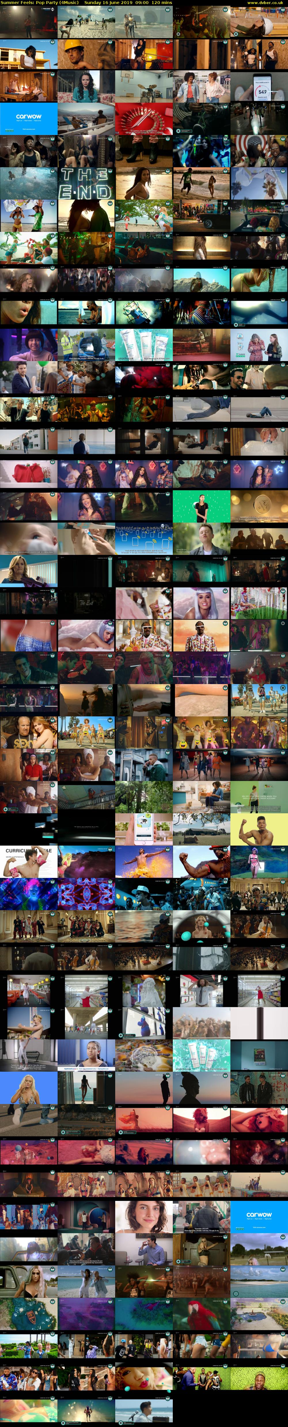 Summer Feels: Pop Party (4Music) Sunday 16 June 2019 09:00 - 11:00