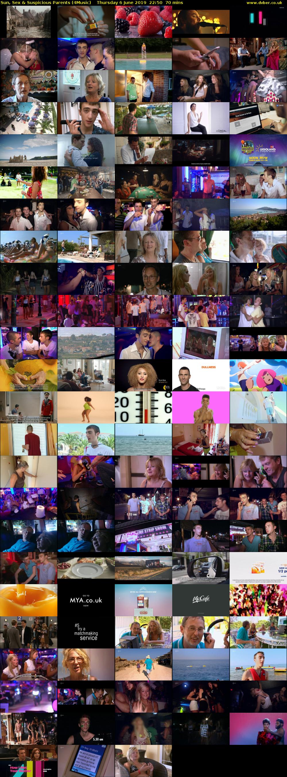 Sun, Sex & Suspicious Parents (4Music) Thursday 6 June 2019 22:50 - 00:00