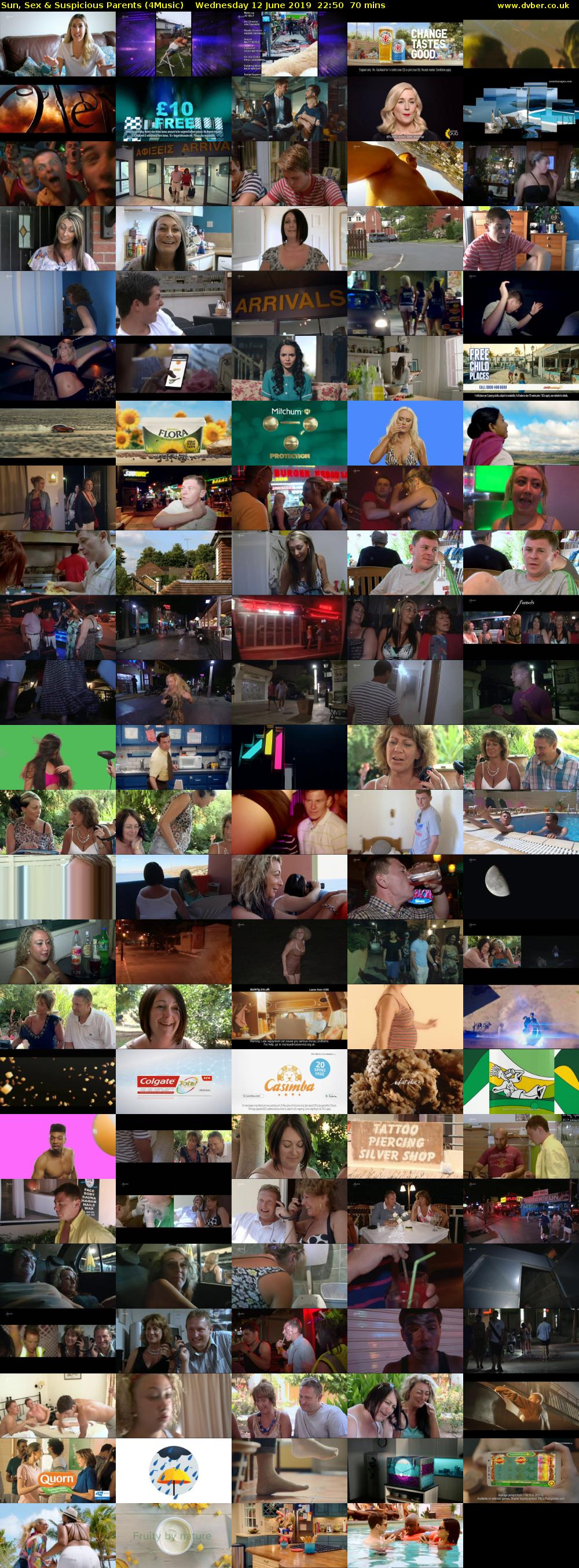 Sun, Sex & Suspicious Parents (4Music) Wednesday 12 June 2019 22:50 - 00:00