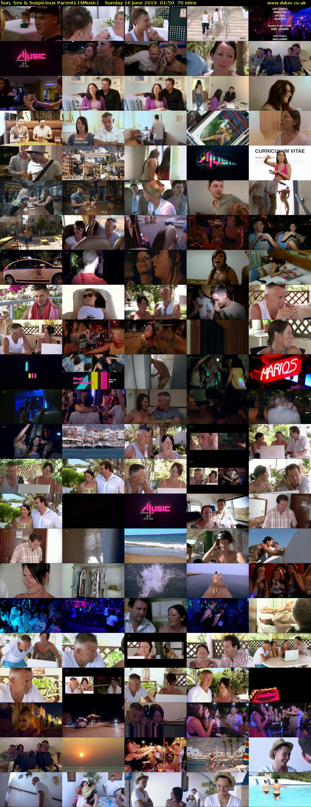 Sun, Sex & Suspicious Parents (4Music) Sunday 16 June 2019 01:50 - 03:00