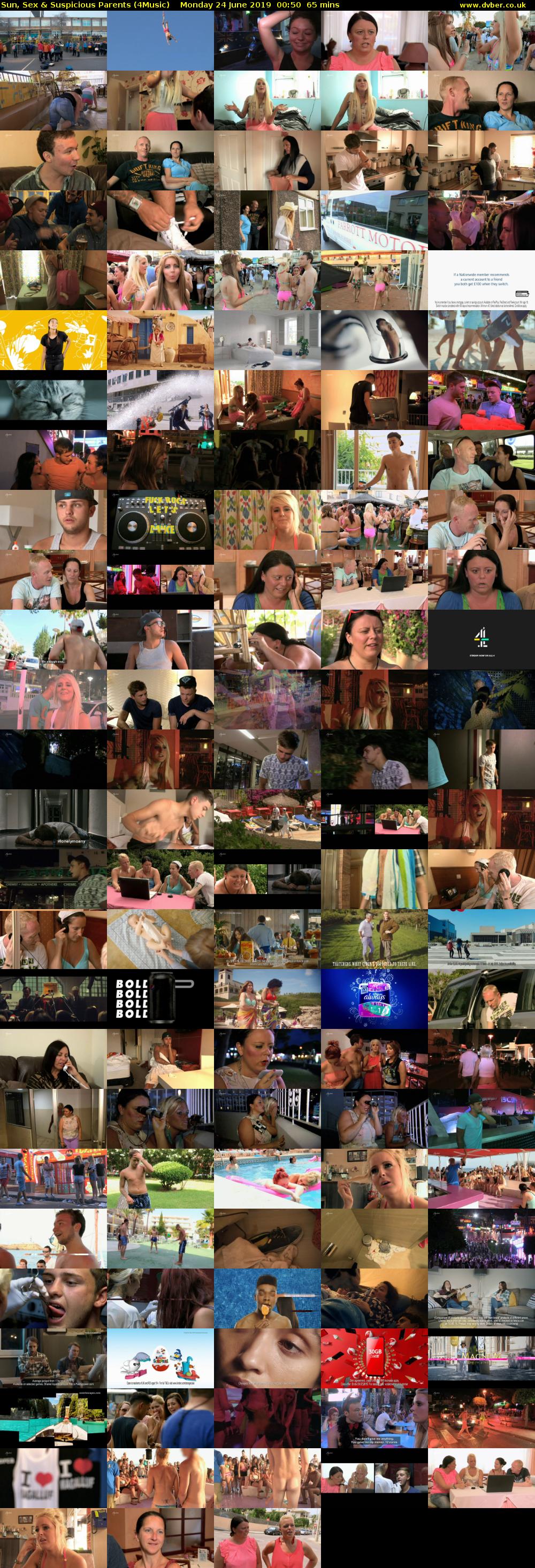 Sun, Sex & Suspicious Parents (4Music) Monday 24 June 2019 00:50 - 01:55