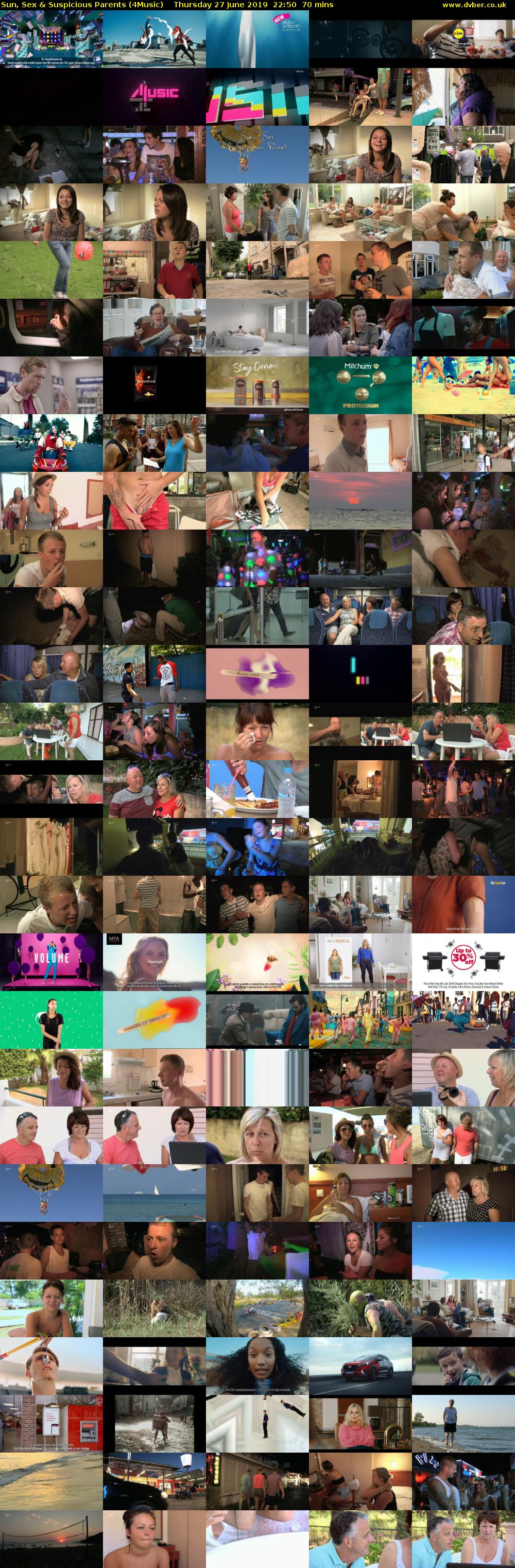 Sun, Sex & Suspicious Parents (4Music) Thursday 27 June 2019 22:50 - 00:00