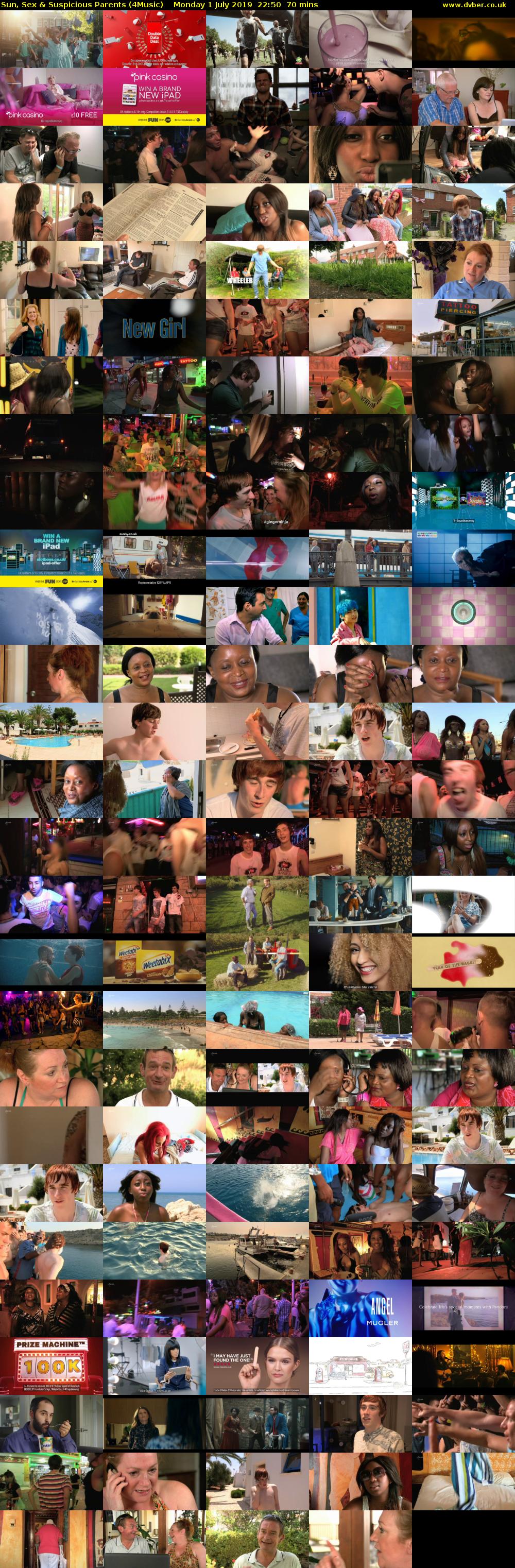Sun, Sex & Suspicious Parents (4Music) Monday 1 July 2019 22:50 - 00:00