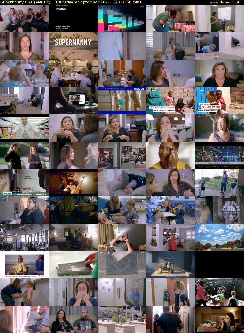 Supernanny USA (4Music) Thursday 9 September 2021 13:00 - 14:00