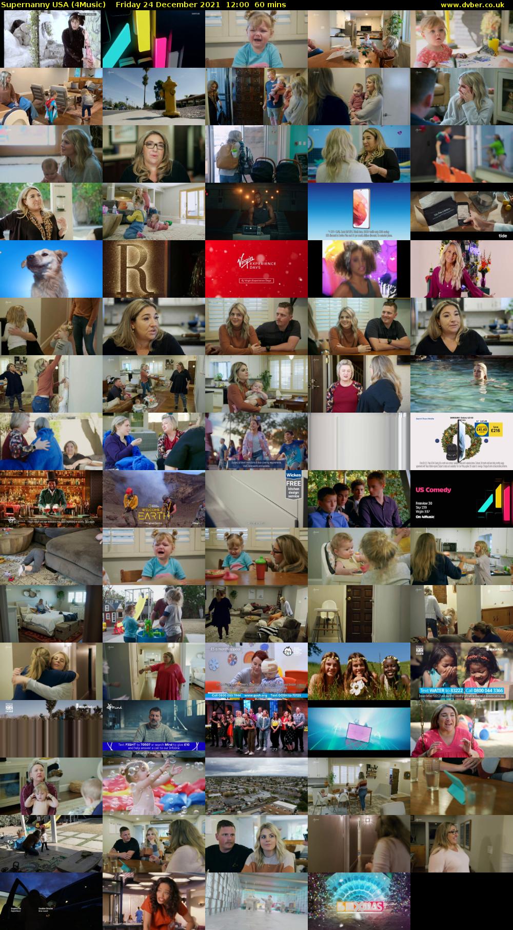Supernanny USA (4Music) Friday 24 December 2021 12:00 - 13:00