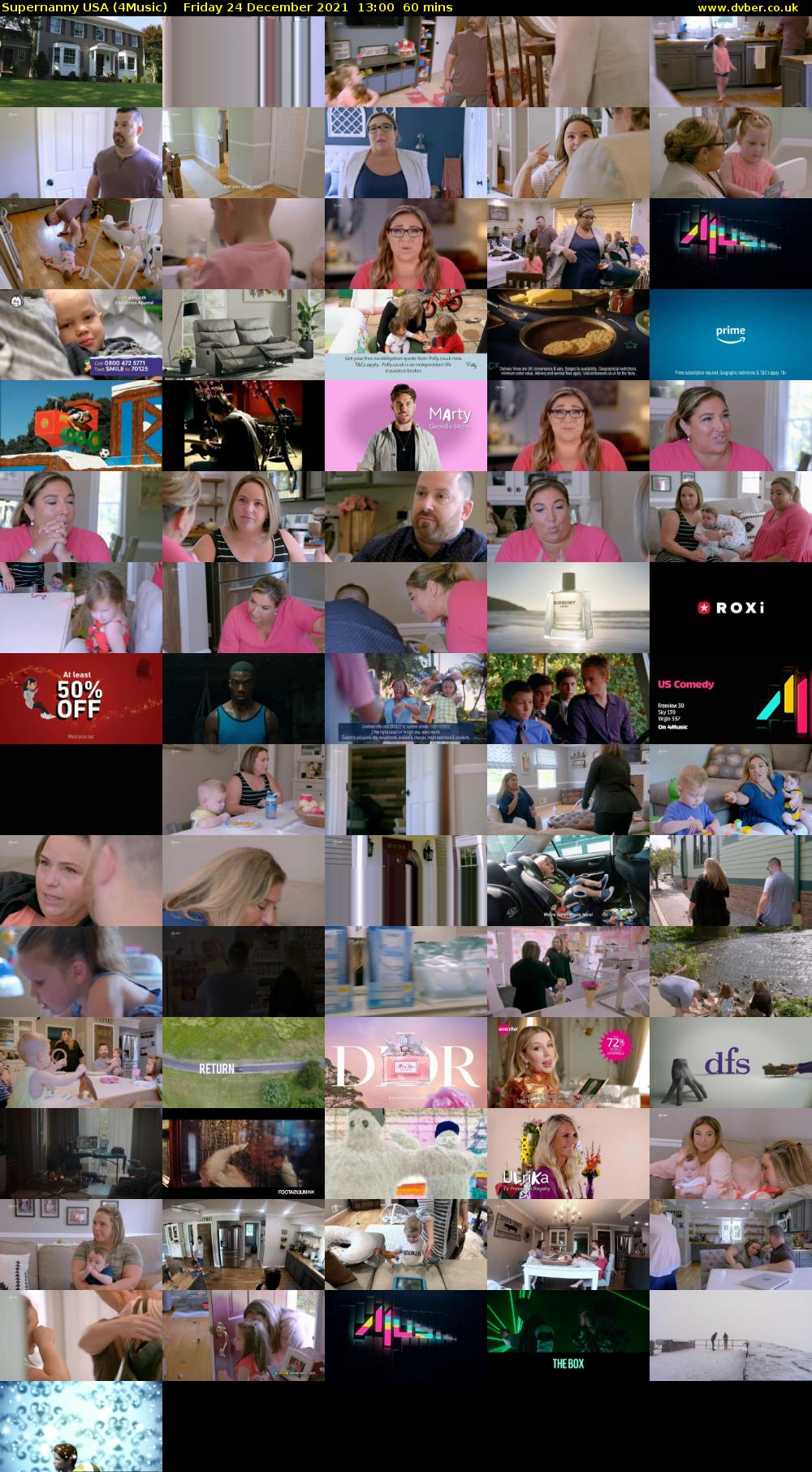 Supernanny USA (4Music) Friday 24 December 2021 13:00 - 14:00