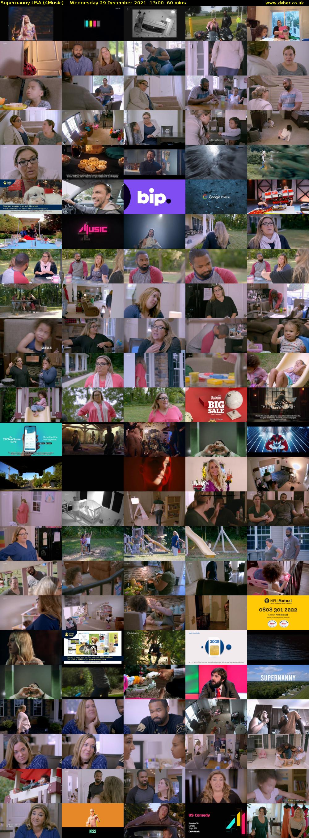 Supernanny USA (4Music) Wednesday 29 December 2021 13:00 - 14:00