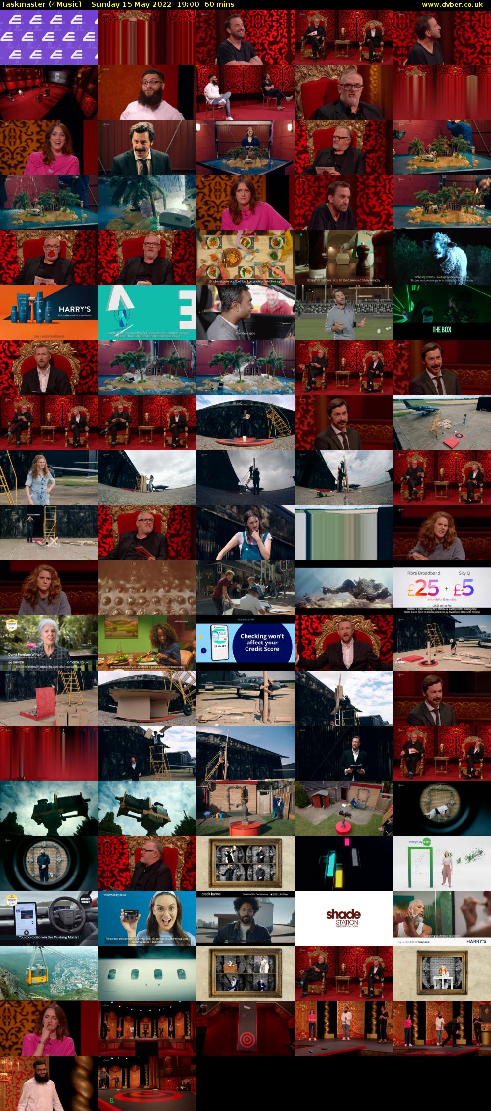 Taskmaster (4Music) Sunday 15 May 2022 19:00 - 20:00