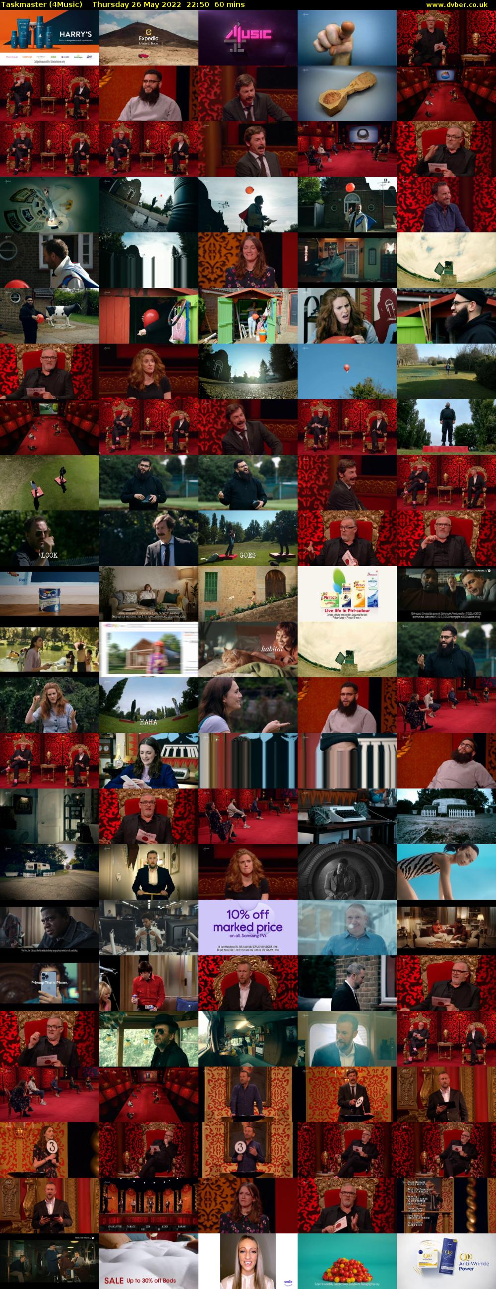 Taskmaster (4Music) Thursday 26 May 2022 22:50 - 23:50