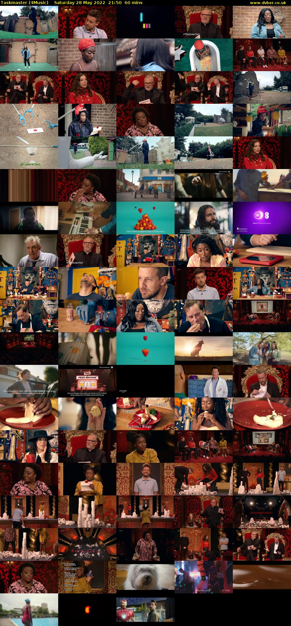 Taskmaster (4Music) Saturday 28 May 2022 21:50 - 22:50