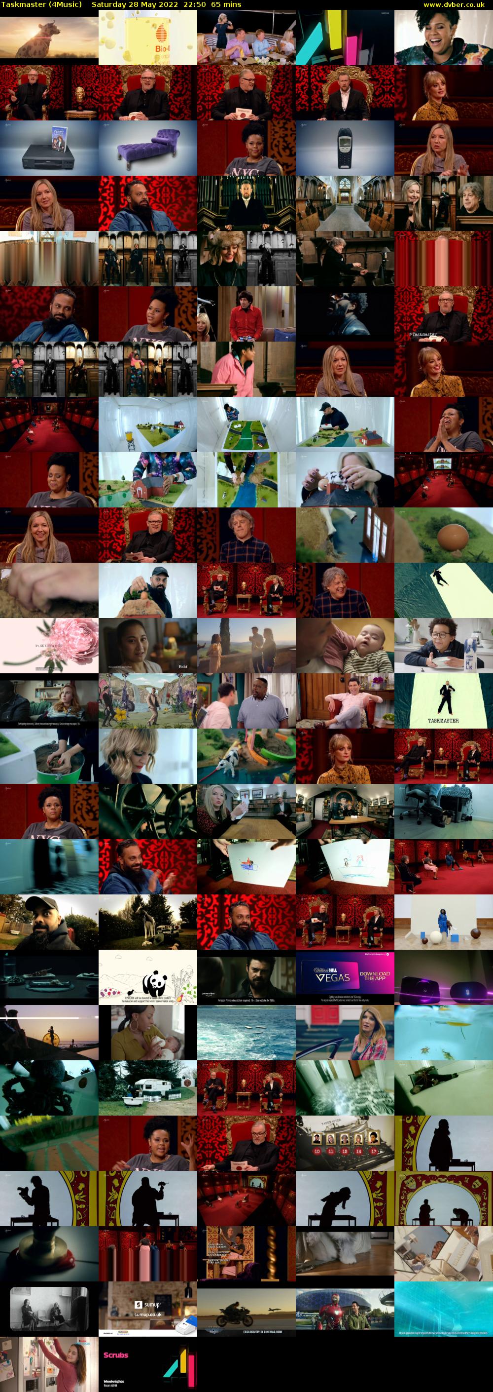 Taskmaster (4Music) Saturday 28 May 2022 22:50 - 23:55