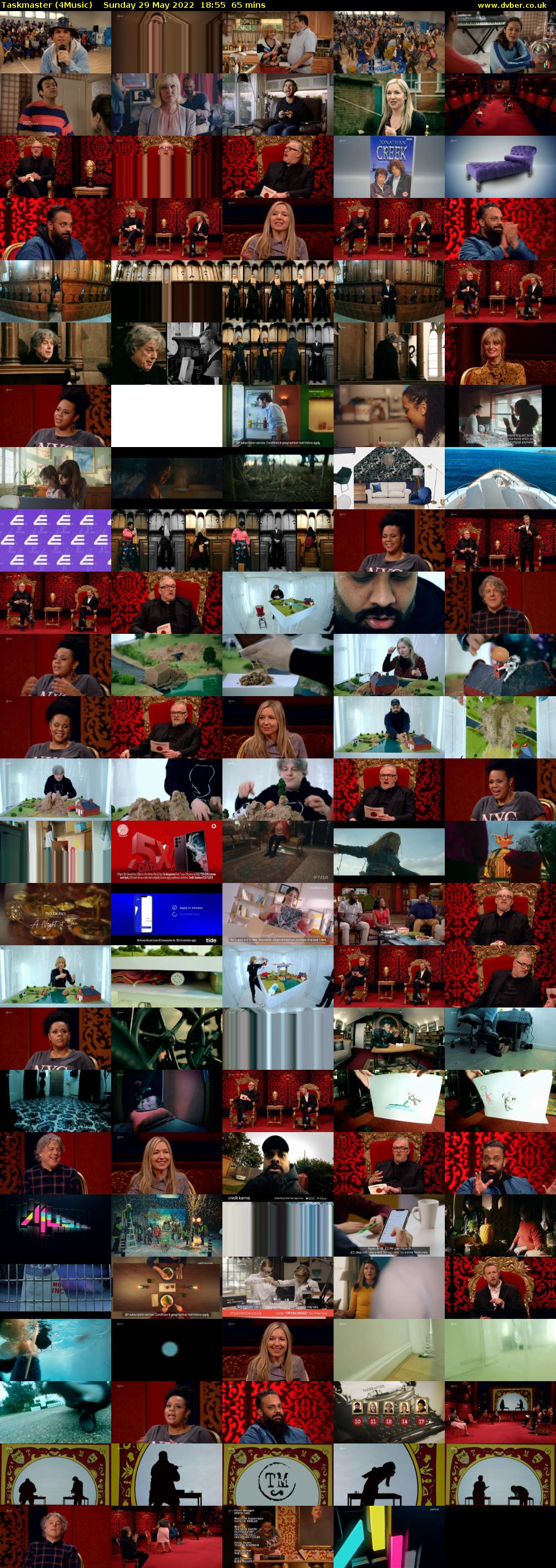 Taskmaster (4Music) Sunday 29 May 2022 18:55 - 20:00