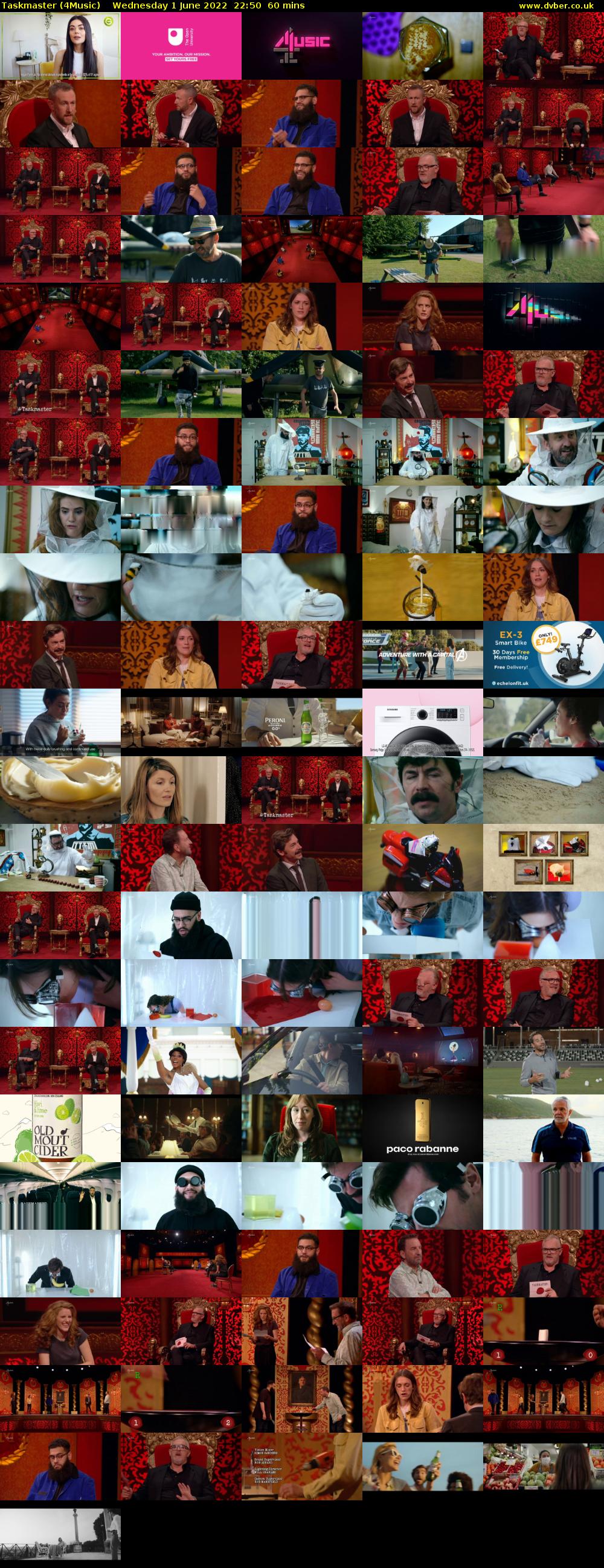 Taskmaster (4Music) Wednesday 1 June 2022 22:50 - 23:50