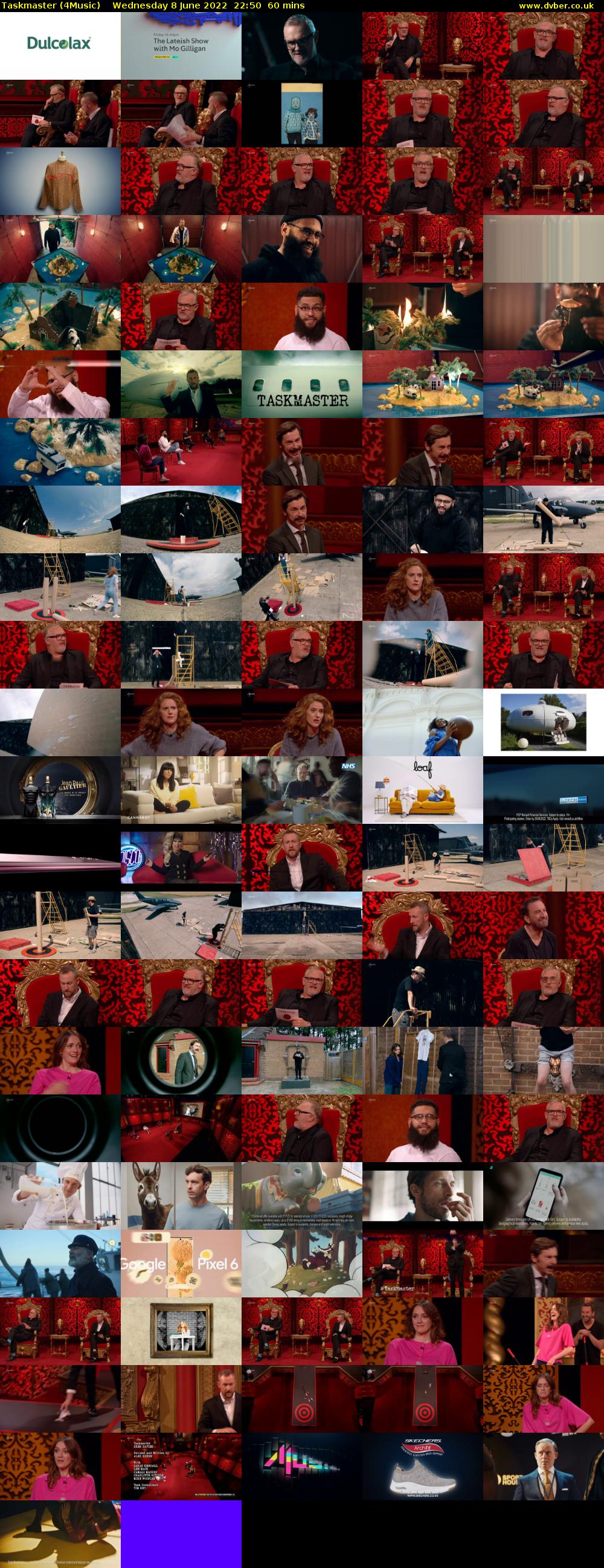 Taskmaster (4Music) Wednesday 8 June 2022 22:50 - 23:50