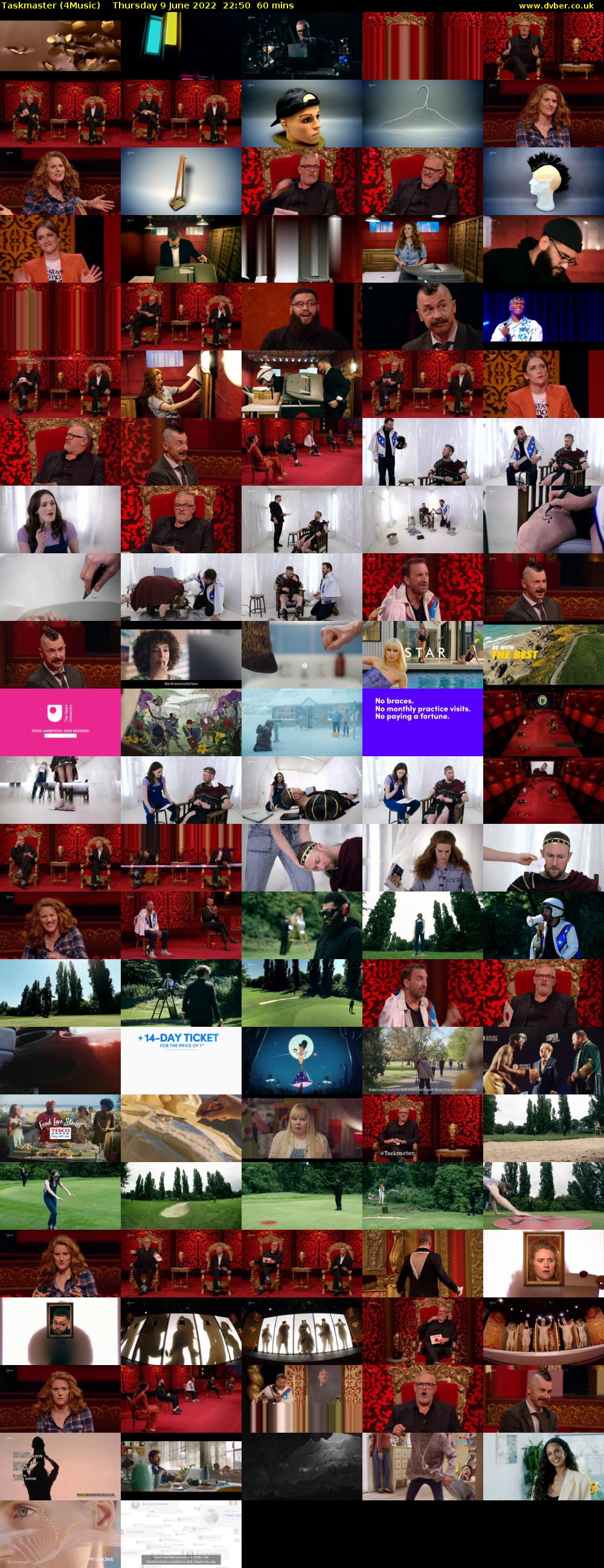 Taskmaster (4Music) Thursday 9 June 2022 22:50 - 23:50