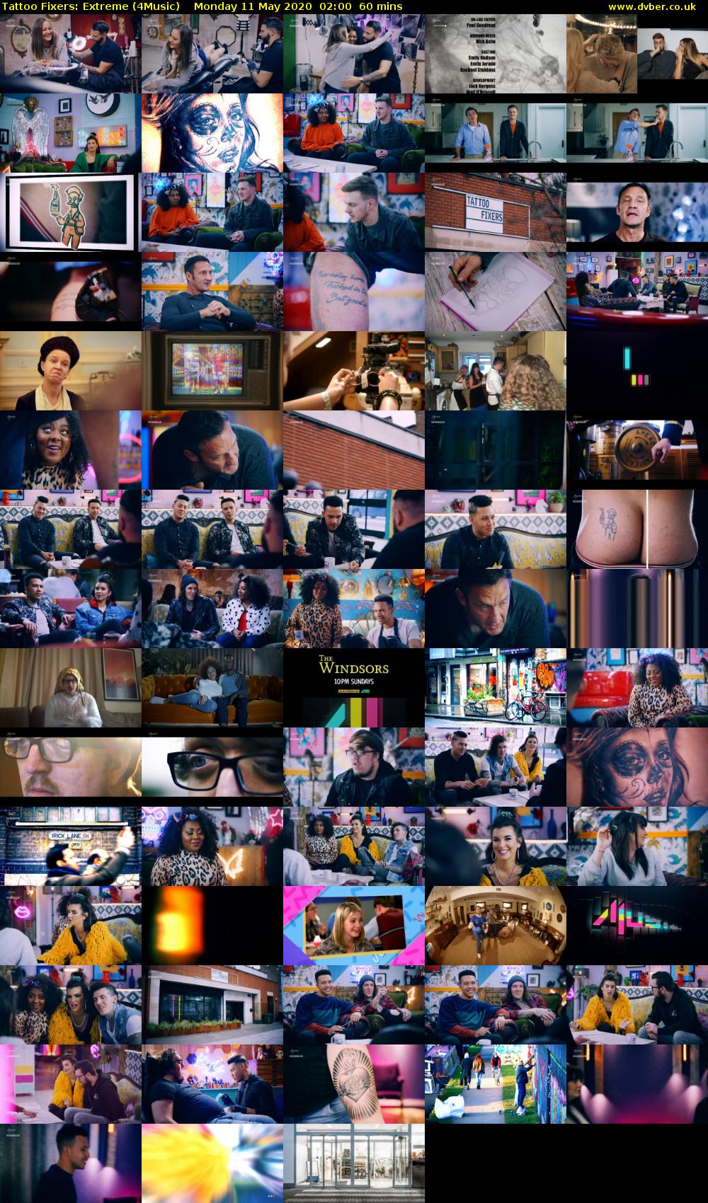 Tattoo Fixers: Extreme (4Music) Monday 11 May 2020 02:00 - 03:00