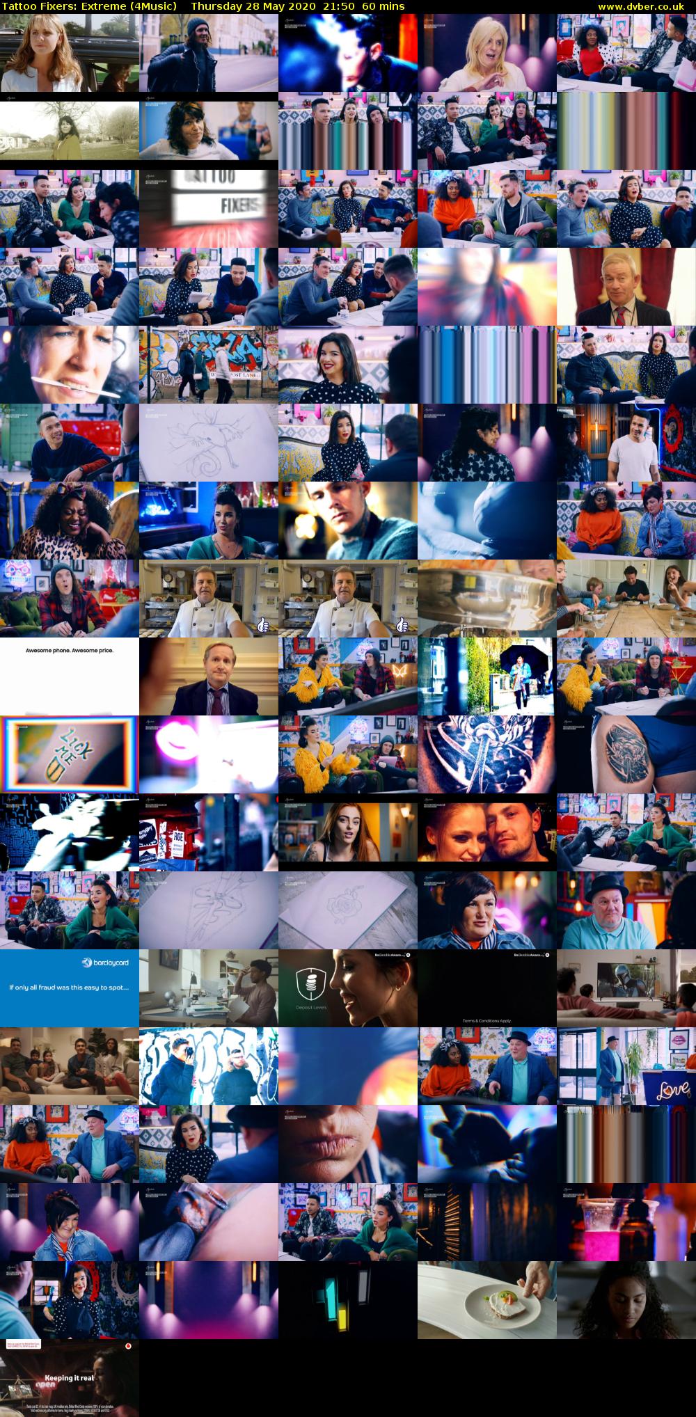 Tattoo Fixers: Extreme (4Music) Thursday 28 May 2020 21:50 - 22:50