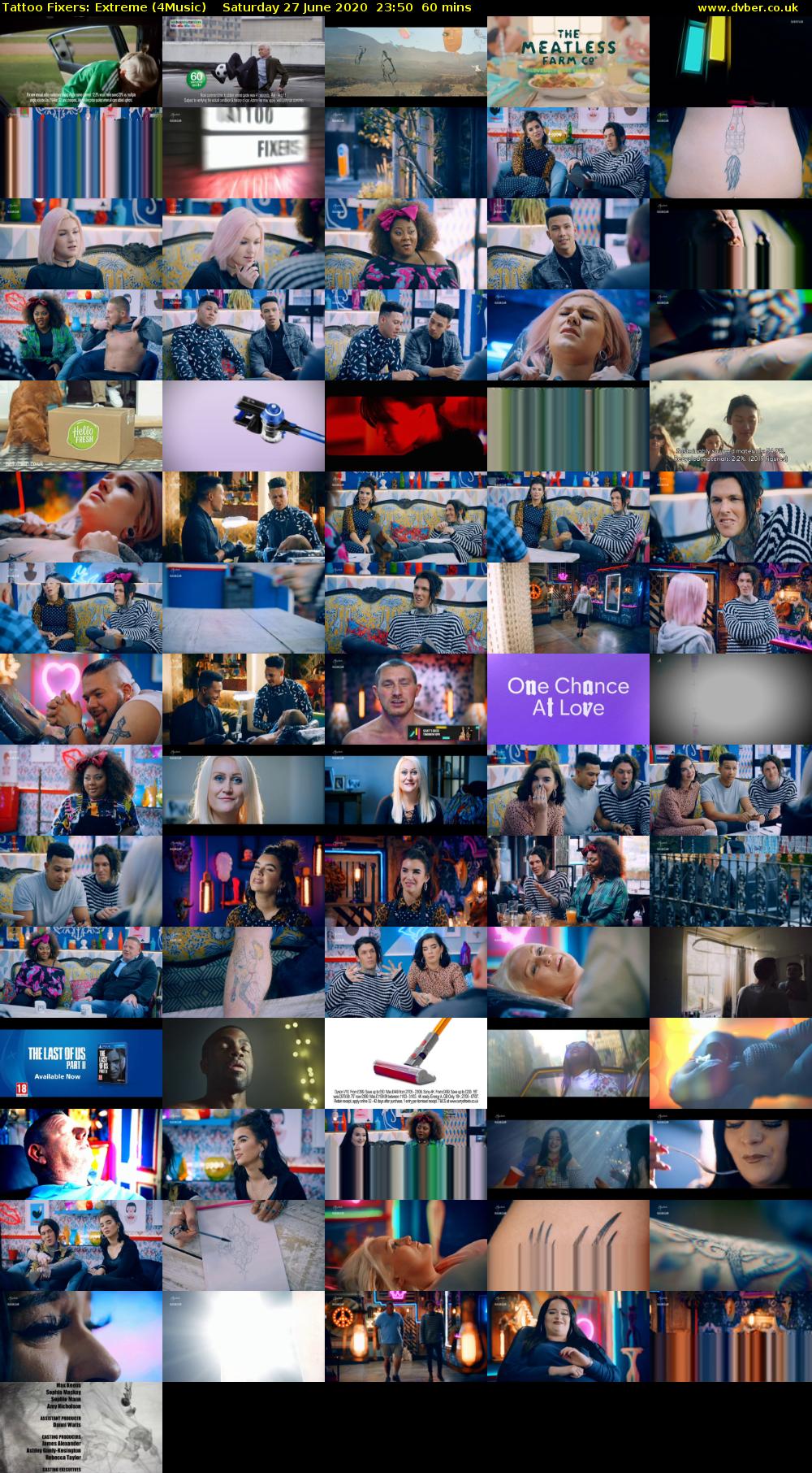 Tattoo Fixers: Extreme (4Music) Saturday 27 June 2020 23:50 - 00:50