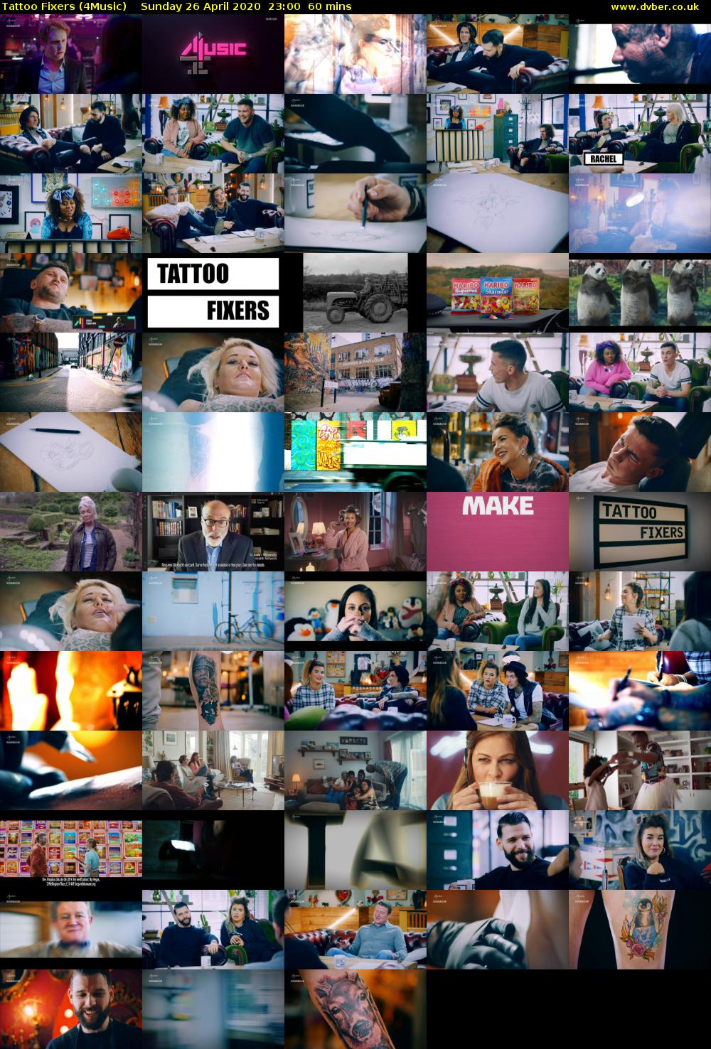 Tattoo Fixers (4Music) Sunday 26 April 2020 23:00 - 00:00