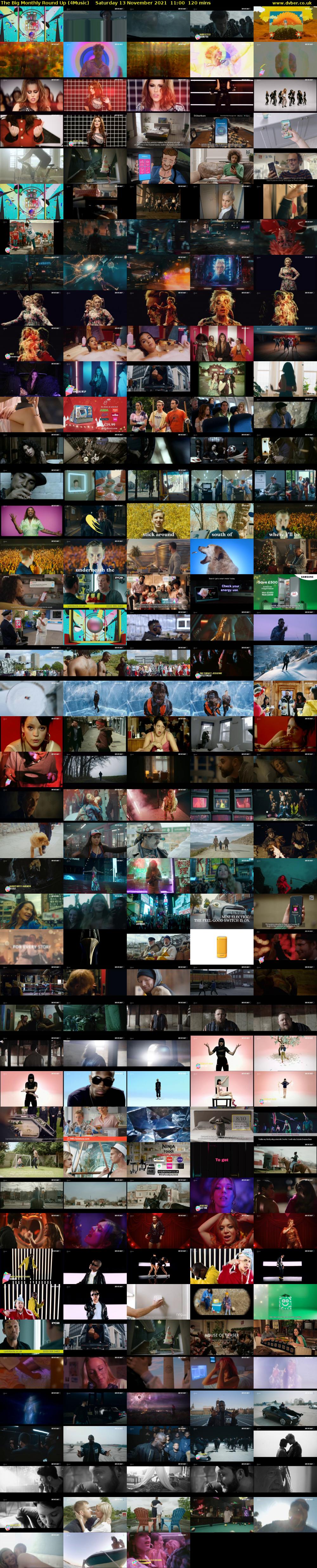 The Big Monthly Round Up (4Music) Saturday 13 November 2021 11:00 - 13:00